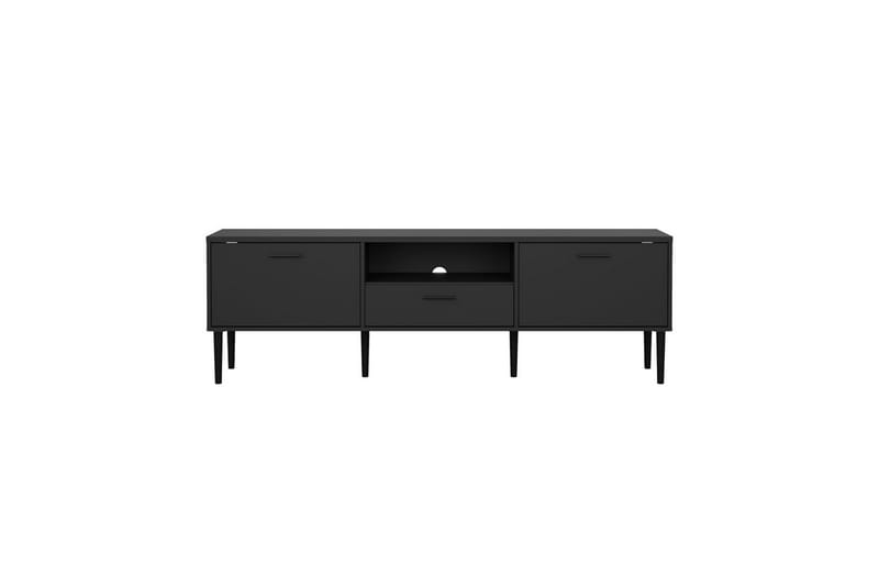 Yumi TV-benk 177 cm - Svart - Møbler - Mediamøbel & tv møbel - TV-benk & mediabenk
