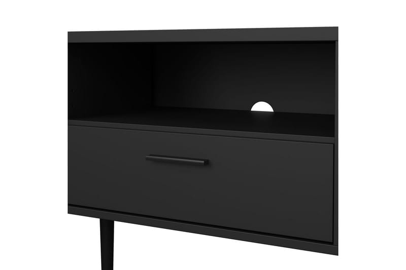 Yumi TV-benk 177 cm - Svart - Møbler - Mediamøbel & tv møbel - TV-benk & mediabenk