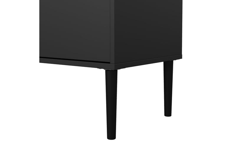 Yumi TV-benk 177 cm - Svart - Møbler - Mediamøbel & tv møbel - TV-benk & mediabenk
