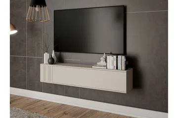 Zalricus Tv-skåp 150 cm - Beige - Møbler - Mediamøbel & tv møbel - TV-benk & mediabenk