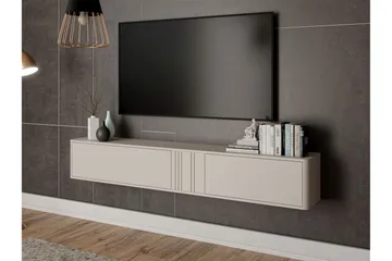 Zalricus Tv-skåp 190 cm - Beige - Møbler - Mediamøbel & tv møbel - TV-benk & mediabenk