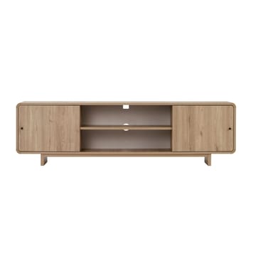 Zavio TV-benk med Oppbevaring 180x52x34 cm - Eik - Møbler - Mediamøbel & tv møbel - TV-benk & mediabenk