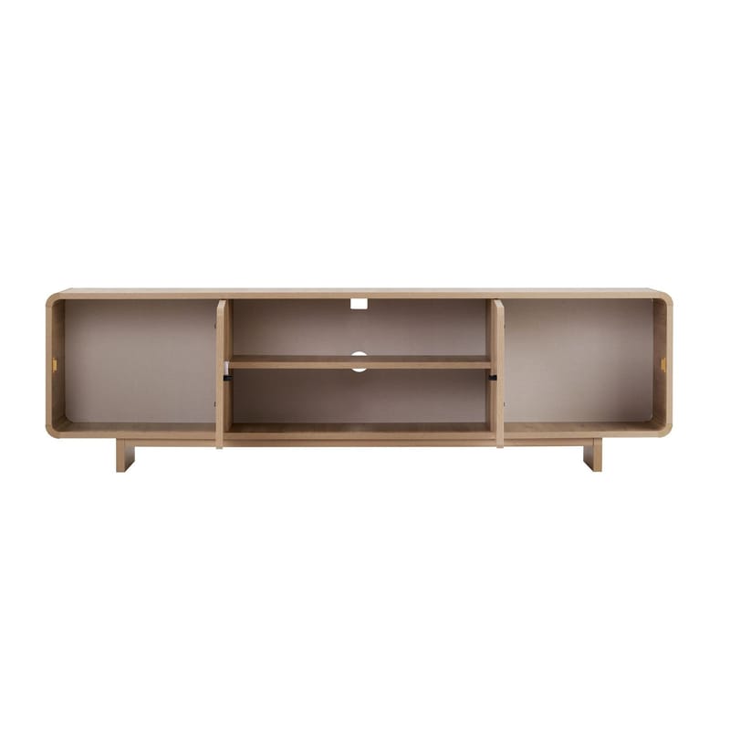 Zavio TV-benk med Oppbevaring 180x52x34 cm - Eik - Møbler - Mediamøbel & tv møbel - TV-benk & mediabenk