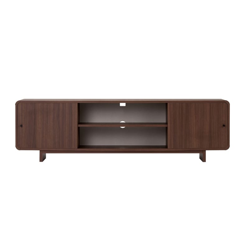 Zavio TV-benk med Oppbevaring 180x52x34 cm - Valnøtt - Møbler - Mediamøbel & tv møbel - TV-benk & mediabenk
