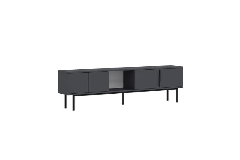 Zeiran TV-benk 180 cm - Antrasitt - Møbler - Mediamøbel & tv møbel - TV-benk & mediabenk