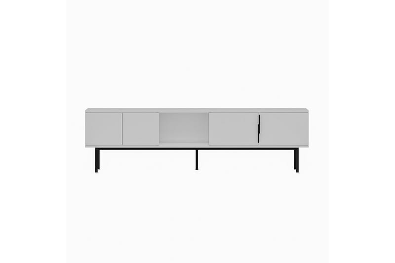 Zeiran TV-benk 180 cm - Hvit - Møbler - Mediamøbel & tv møbel - TV-benk & mediabenk