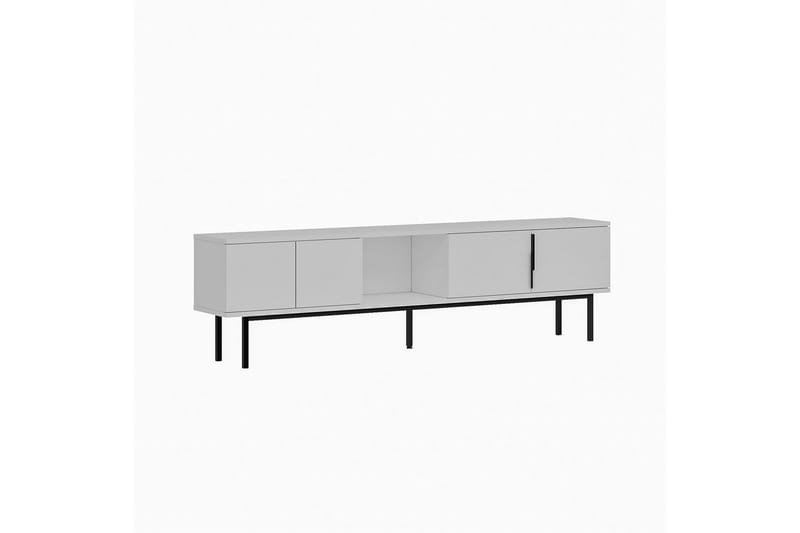 Zeiran TV-benk 180 cm - Hvit - Møbler - Mediamøbel & tv møbel - TV-benk & mediabenk