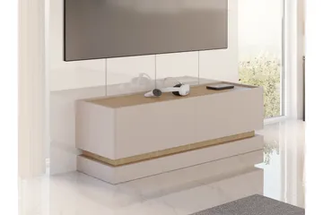 Zelric Tv-bänk 150 cm - Beige - Møbler - Mediamøbel & tv møbel - TV-benk & mediabenk