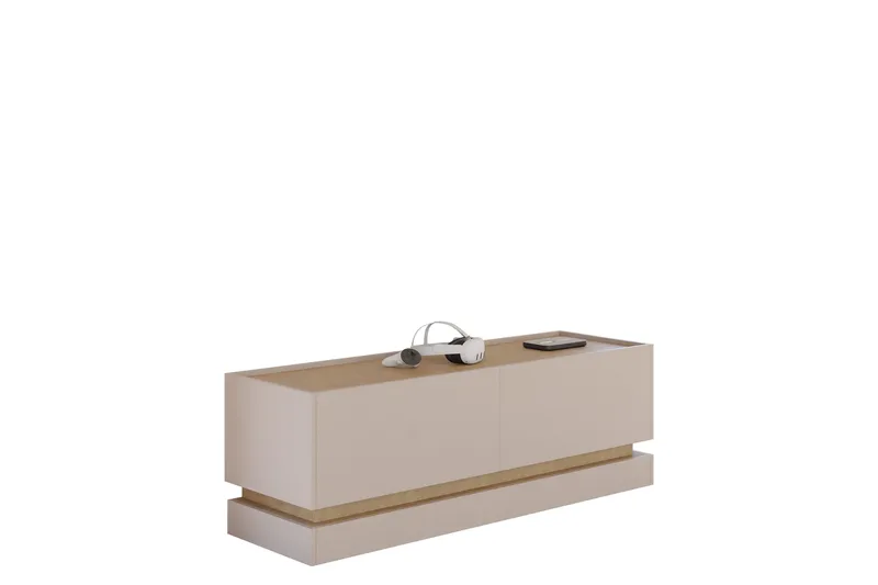 Zelric Tv-bänk 150 cm, Beige