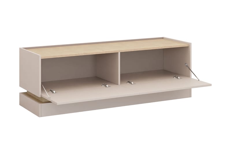 Zelric Tv-bänk 150 cm - Beige - Møbler - Mediamøbel & tv møbel - TV-benk & mediabenk