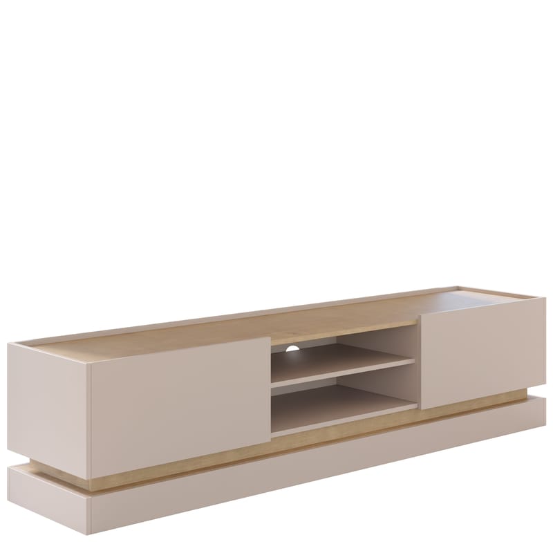 Zelric TV-benk 200 cm, Beige