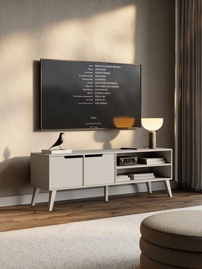Zelto TV-benk 160 cm - Kasjmir - Møbler - Mediamøbel & tv møbel - TV-benk & mediabenk
