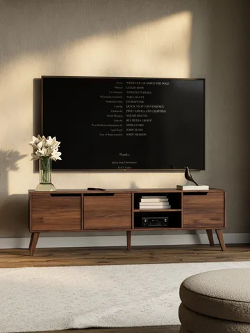 Zelto TV-benk 180 cm - Warmia valnøtt - Møbler - Mediamøbel & tv møbel - TV-benk & mediabenk