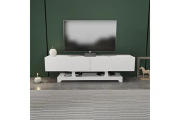 Zira TV-benk 160 cm - Hvit - Møbler - Mediamøbel & tv møbel - TV-benk & mediabenk