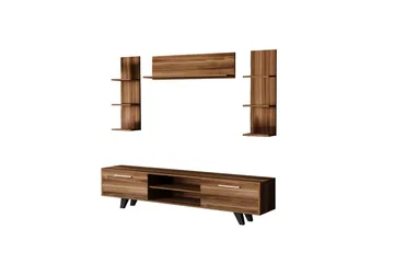 Zyrosen TV-benk 180 cm - Natur - Møbler - Mediamøbel & tv møbel - TV-benk & mediabenk