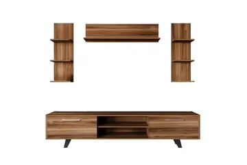 Zyrosen TV-benk 180 cm - Natur - Møbler - Mediamøbel & tv møbel - TV-benk & mediabenk