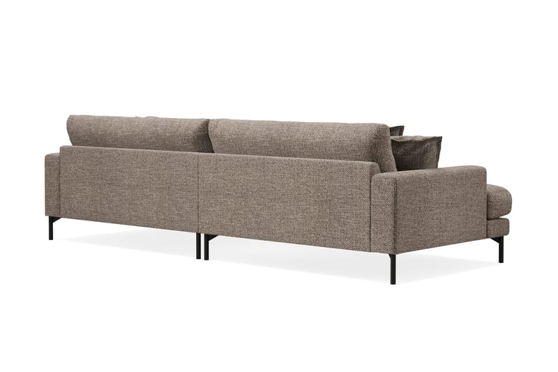 Menard Premium 5-personers Dyb Sofa i Chenille - Brun - Møbler - Sofaer
