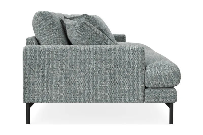 Menard Premium 5-personers Dyb Sofa i Chenille - Grå/Blå - Møbler - Sofaer