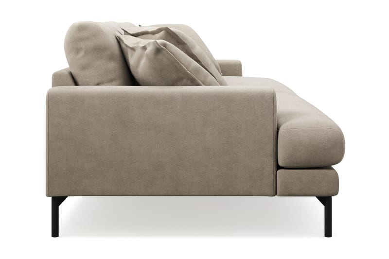 Menard Premium 5-seters dyp sofa i stoff - Brun - Møbler - Sofaer