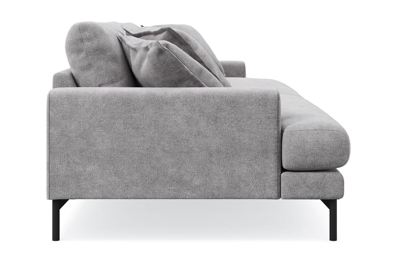 Menard Premium 5-seters dyp sofa i chenille - Grå - Møbler - Sofaer