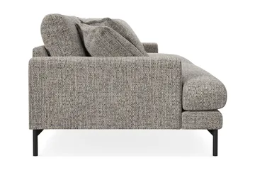 Menard Premium 5-seters dyp sofa i chenille - Grå - Møbler - Sofaer