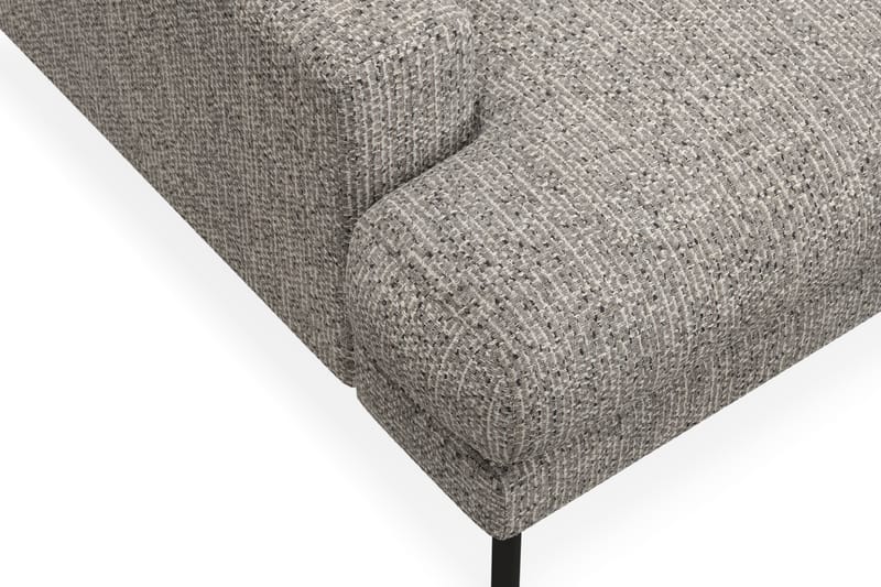 Menard Premium 5-personers Dyb Sofa i Chenille - Grå - Møbler - Sofaer