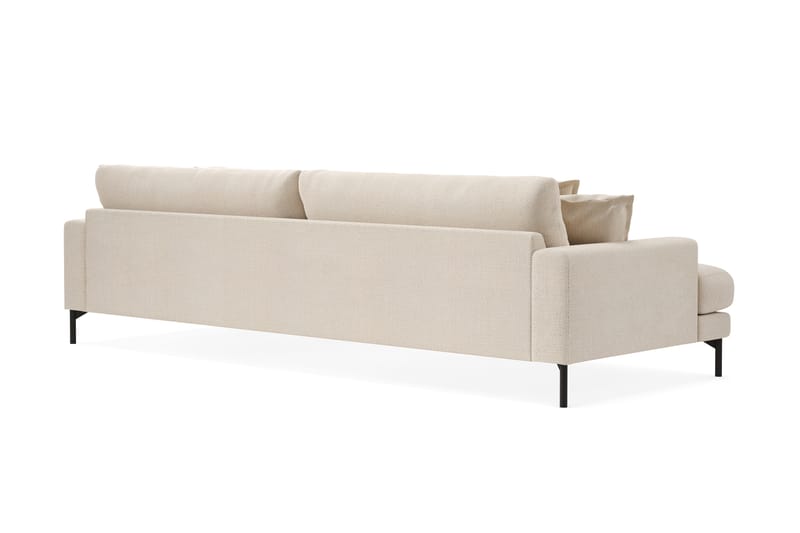 Menard Premium 5-personers Dyb Sofa i Chenille - Lys Beige - Møbler - Sofaer