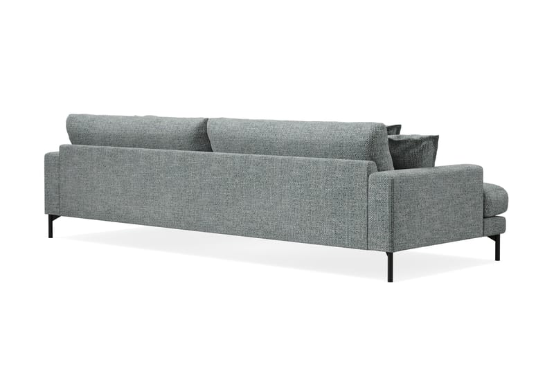 Menard Premium 5-personers Dyb Sofa i Chenille - Grå/Blå - Møbler - Sofaer