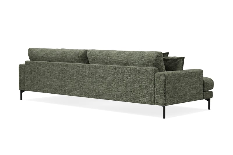 Menard Premium 5-personers Dyb Sofa i Chenille - Grøn - Møbler - Sofaer