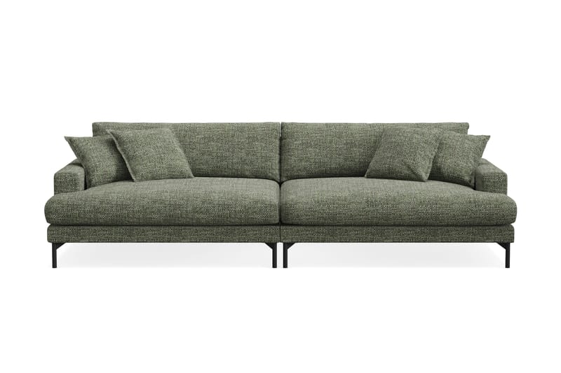 Menard Premium 5-personers Dyb Sofa i Chenille, Grøn