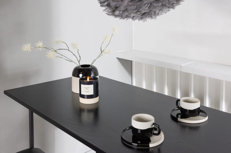 Rektangulär matgrupp Venture Home Svart Svart 4st - Møbler - Bord