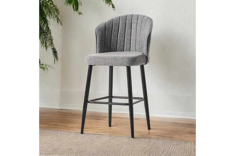 Rubi Bar Sett 52 cm - Svart/Grå - Møbler - Bord