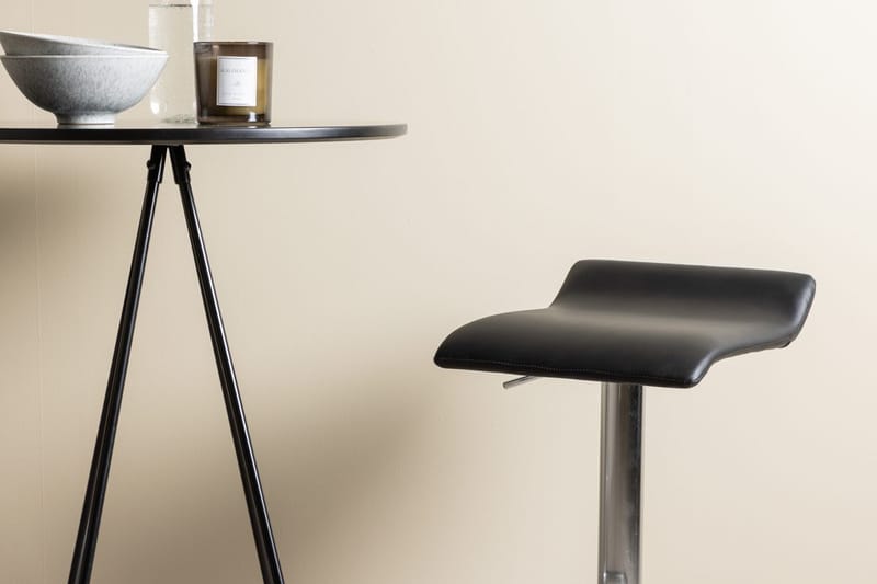 Rund matgrupp Venture Home Svart Svart 2st - Møbler - Bord