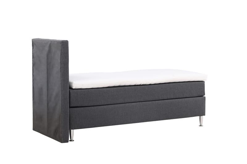 Toledo Sengepakke Kontinentalseng 90x200 cm - Mørk grå - Møbler - Senger - Komplett sengepakke