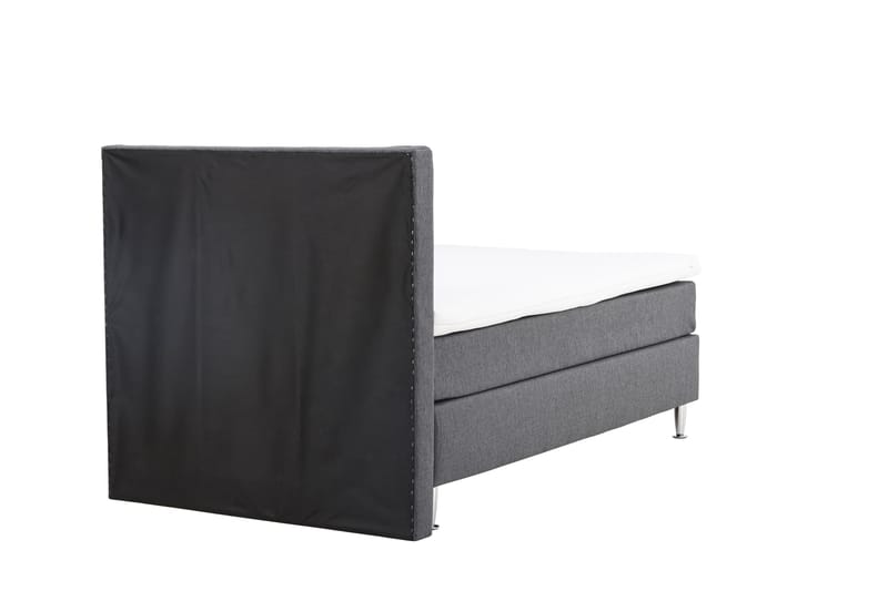 Toledo Sengepakke Kontinentalseng 120x200 cm - Mørk grå - Møbler - Senger - Komplett sengepakke