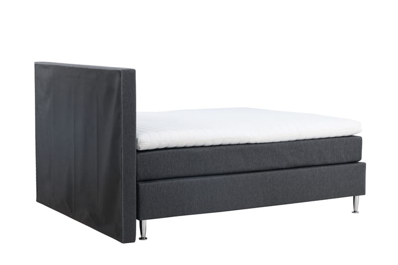 Toledo Sengepakke Kontinentalseng 180x200 cm - Mørk grå - Møbler - Senger - Komplett sengepakke