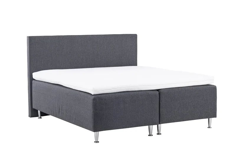 Mesa Sengepakke Rammemadrass 180x200 cm - Mørk grå - Møbler - Senger - Komplett sengepakke