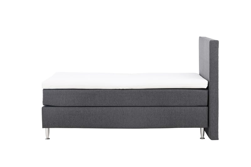 Toledo Sengepakke Kontinentalseng 120x200 cm - Mørk grå - Møbler - Senger - Komplett sengepakke