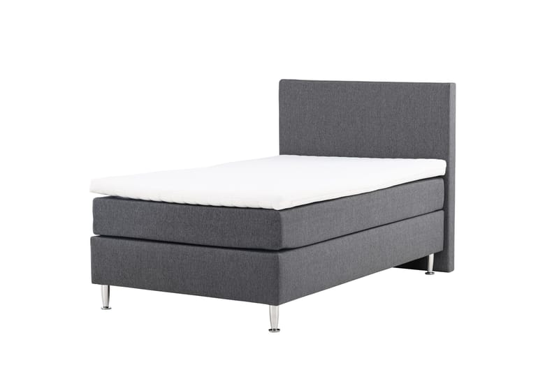 Toledo Sengepakke Kontinentalseng 120x200 cm - Mørk grå - Møbler - Senger - Komplett sengepakke