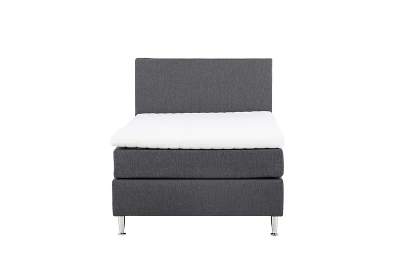 Toledo Sengepakke Kontinentalseng 120x200 cm - Mørk grå - Møbler - Senger - Komplett sengepakke