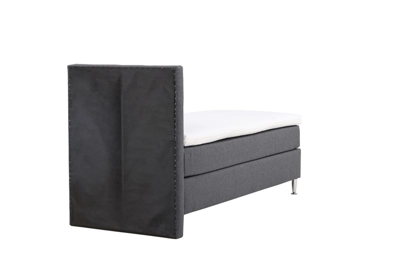 Toledo Sengepakke Kontinentalseng 90x200 cm - Mørk grå - Møbler - Senger - Komplett sengepakke