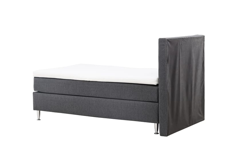 Toledo Sengepakke Kontinentalseng 120x200 cm - Mørk grå - Møbler - Senger - Komplett sengepakke