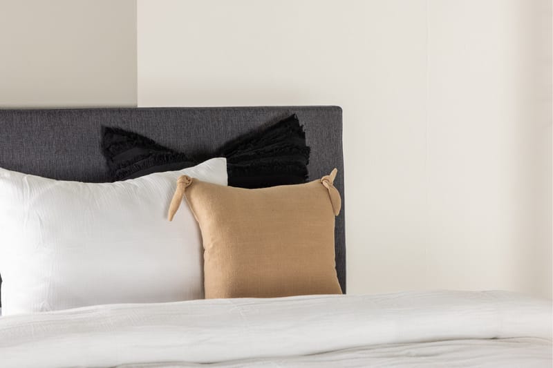 Toledo Sengepakke Kontinentalseng 120x200 cm - Mørk grå - Møbler - Senger - Komplett sengepakke