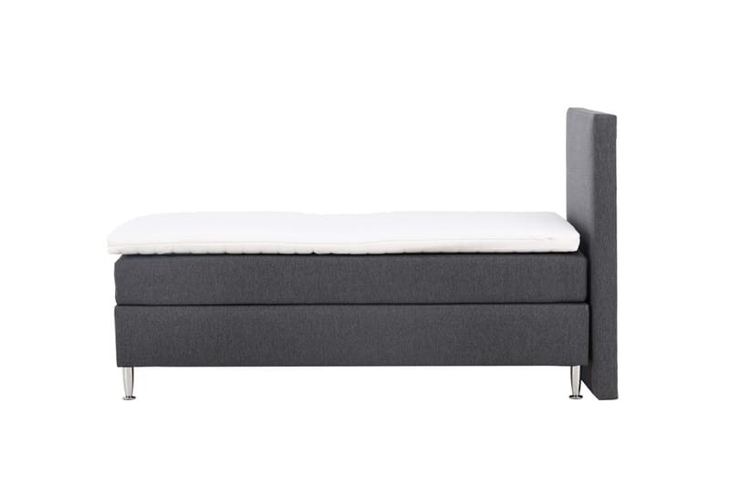Toledo Sengepakke Kontinentalseng 90x200 cm - Mørk grå - Møbler - Senger - Komplett sengepakke