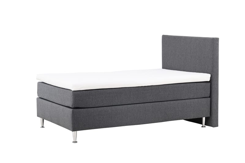 Toledo Sengepakke Kontinentalseng 120x200 cm - Mørk grå - Møbler - Senger - Komplett sengepakke