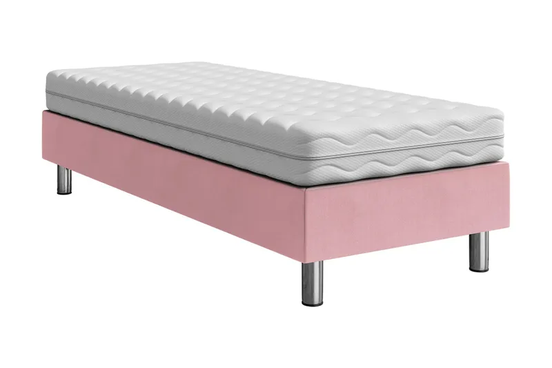 Adeliza kontinentalseng 90x200 cm - Rosa - Møbler - Senger - Kontinentalsenger