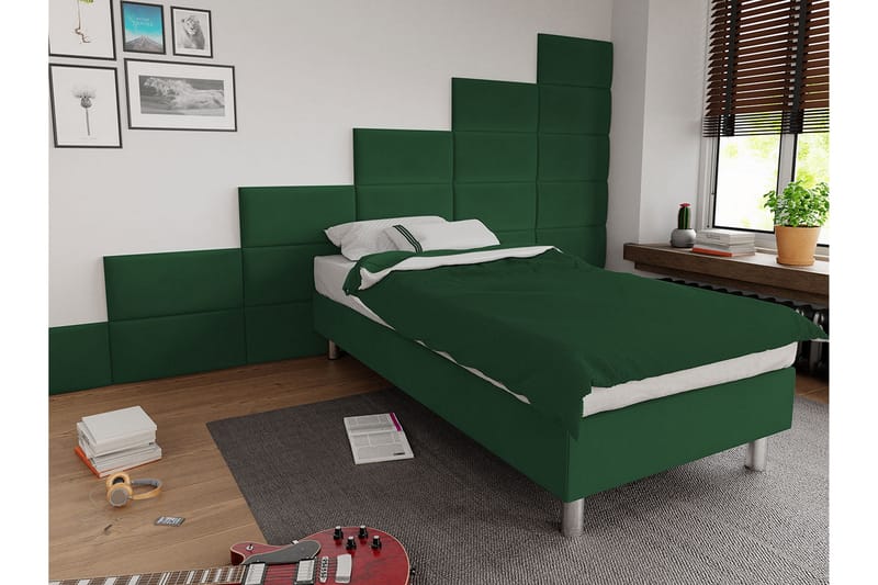 Adeliza Sengeramme 120x200 cm - Grønn - Sengeramme & sengestamme