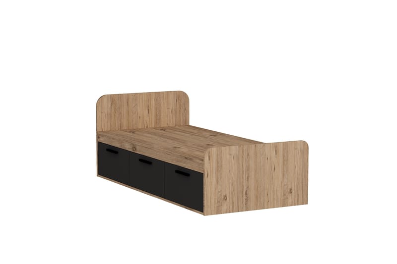 Akser Sengeramme 91x194 cm - Brun - Møbler - Senger - Sengeramme & sengestamme