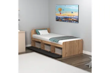 Akser Sengeramme 91x194 cm - Brun - Møbler - Senger - Sengeramme & sengestamme