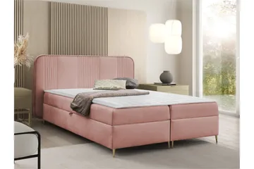 Alani Sengpakke Kontinentalseng 120x200 cm - Rosa - Møbler - Senger - Komplett sengepakke